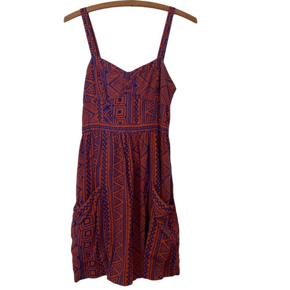 American Eagle Aztec Printed Dress